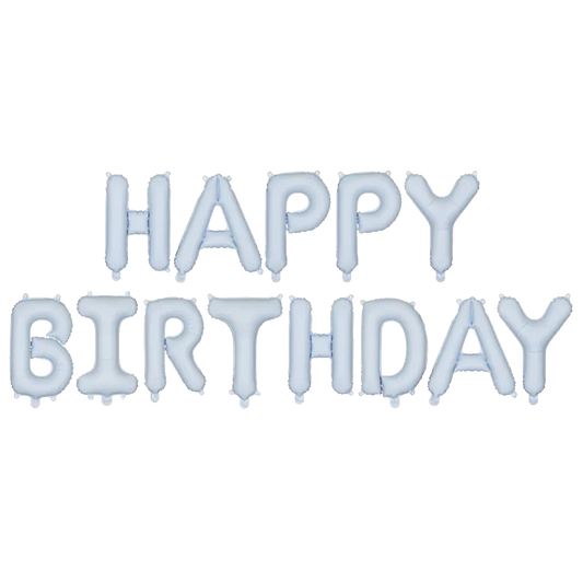 Happy Birthday Ballongirlande