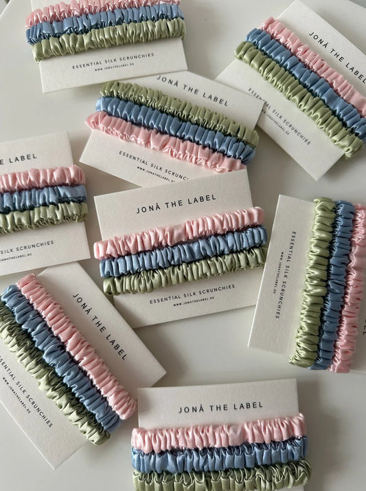 Essentials Silk Scrunchies