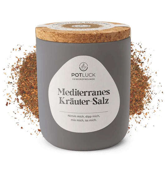 Mediterranes Kräuter Salz Potluck