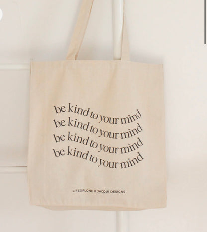 Baumwollbeutel "Be kind"