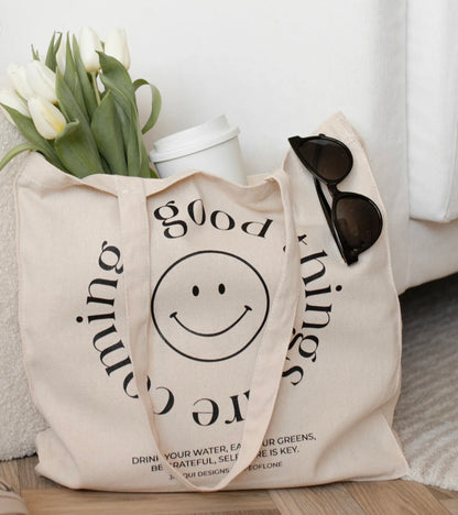 Baumwollbeutel "Smile"