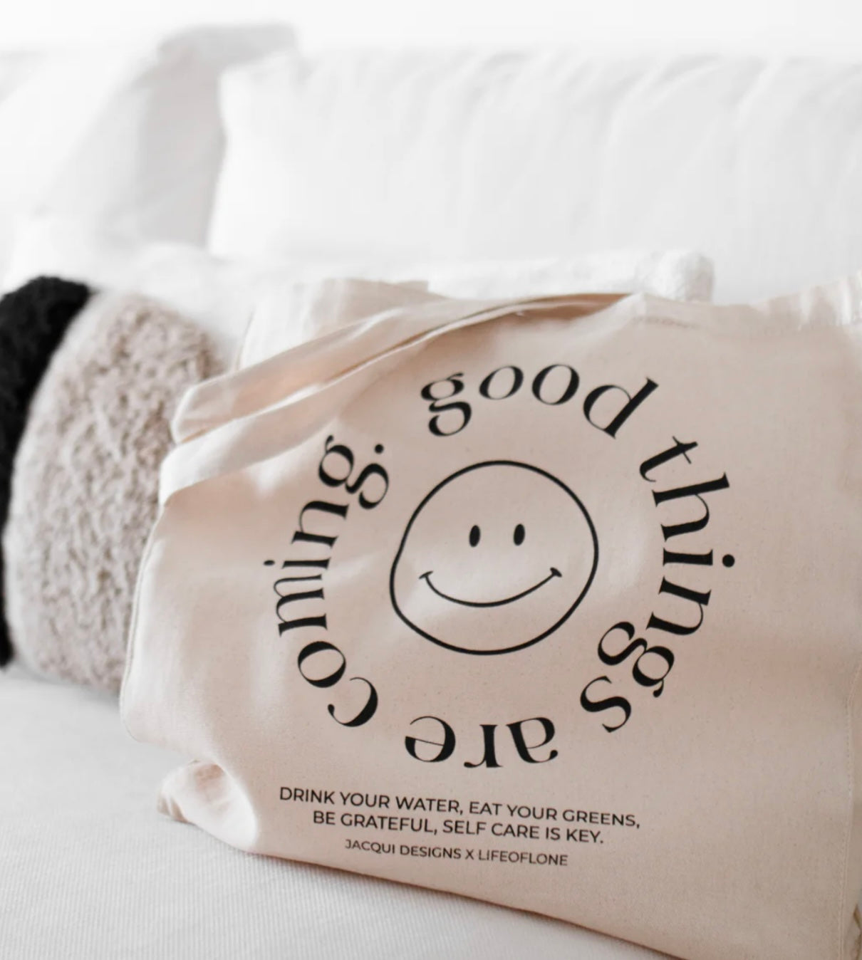 Baumwollbeutel "Smile"