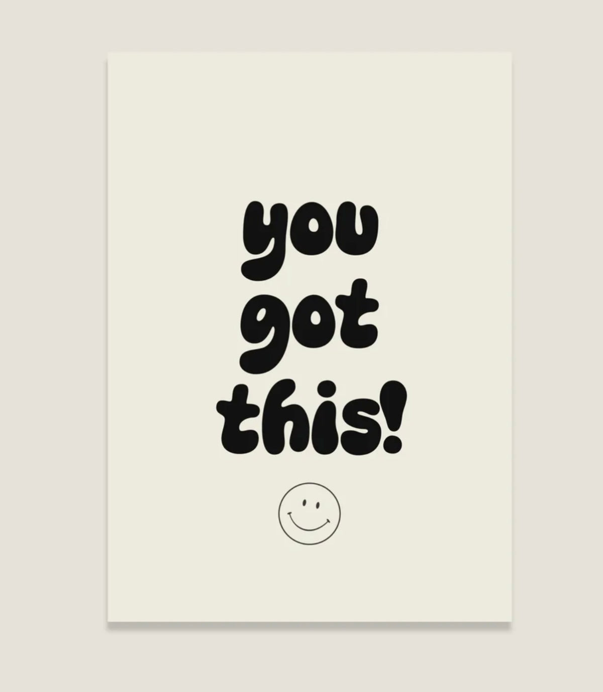 Postkarte "You got this"