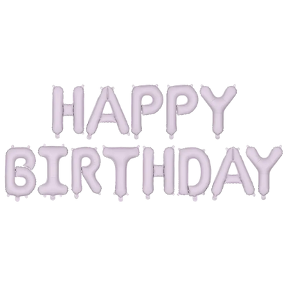 Happy Birthday Ballongirlande