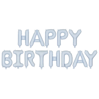 Happy Birthday Ballongirlande